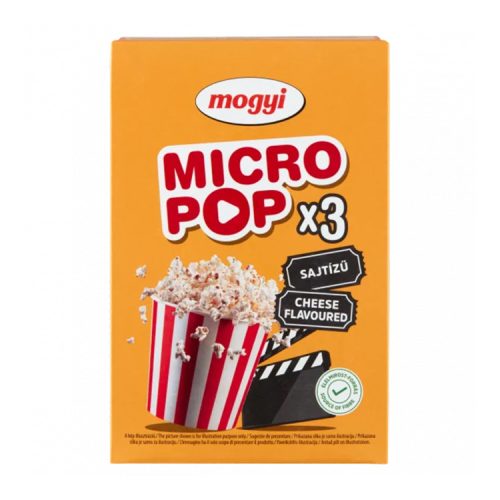 Mogyi micro popcorn sajtos 3x100g - 300g