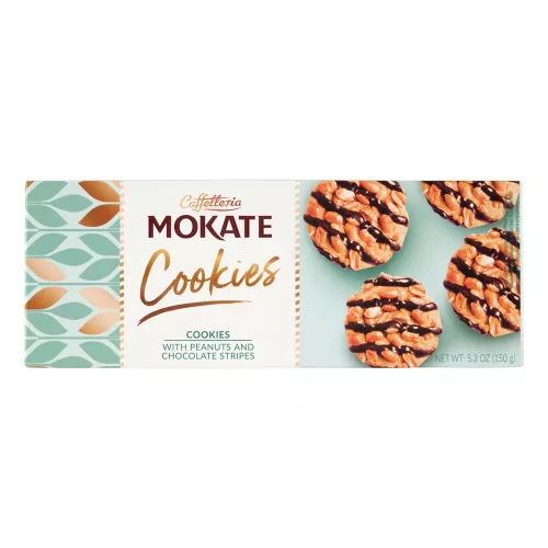 Mokate Cookies mogyorós keksz karikák - 150 g