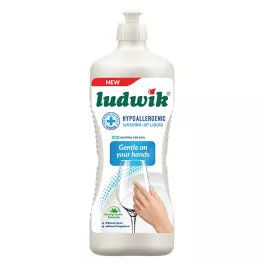 Ludwik mosogatószer antiallergén, illatmentes - 900g
