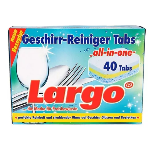 Largo All-in-One mosogatógép tabletta - 40 db