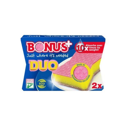 Bonus duo karcmentes mosogatószivacs - 2db