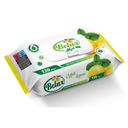 Belux nedves törlőkendő menthol-citrom - 120db