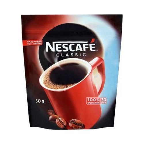 Nescafe instant utántölő classic - 50g