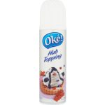 OKÉ! UHT növényi cukrozott habspray - 241 ml