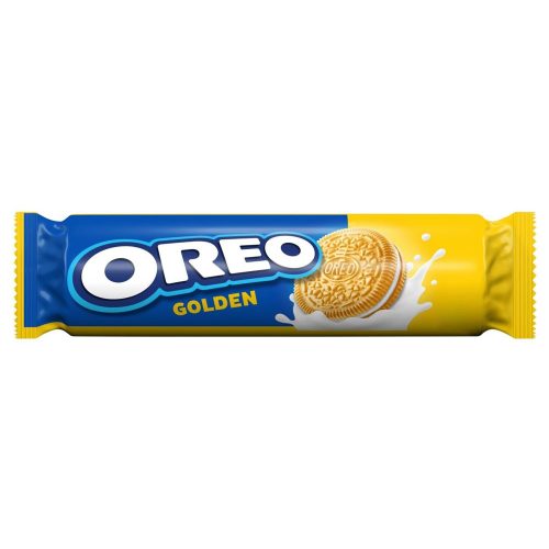Oreo Golden vaníliaízű töltelékkel töltött keksz - 154g