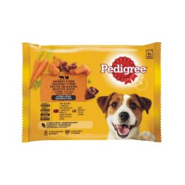 Pedigree alutasakos marha-bárány-pulyka-répa 4db - 400g