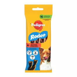   Pedigree Rodeo kiegészítő eledel felnőtt kutya marhával 4 db-70g