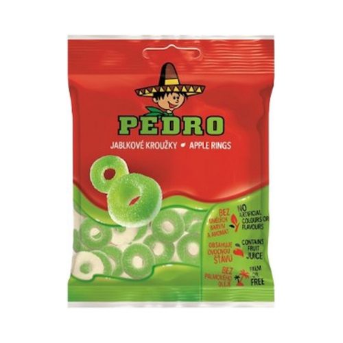 Pedro gumicukor apple rings - 80g