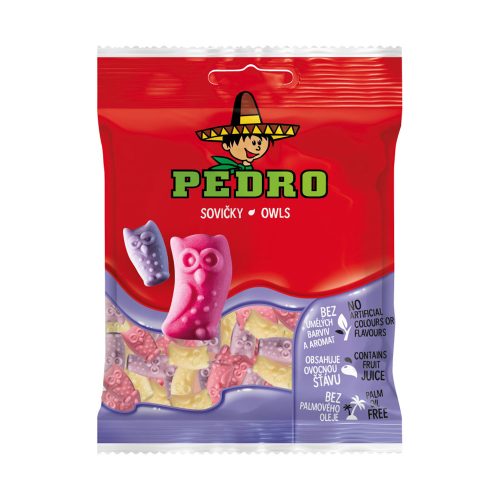 Pedro gumicukor owls - bagoly - 85g