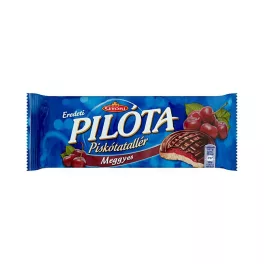 Győri Pilóta meggyes piskótatallér - 147g