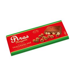 Piros Mogyorós tejcsokoládé - 225 g