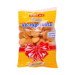 Oval puha kerek piskóta - 120g