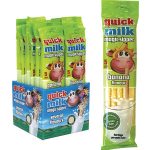 Quick Milk banán ízű ízesített szívószál - 30g