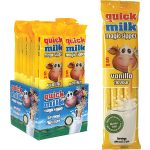 Quick Milk vanília ízű ízesített szívószál - 30g