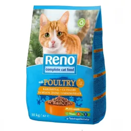 Reno Száraz Macskaeledel szárnyas - 10kg