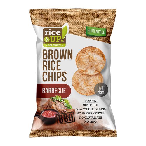 Rice Up rizs chips barbecue ízű - 60g