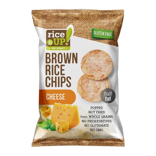 Rice Up rizs chips sajtos ízű - 60g