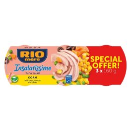   Rio Mare insalatissime tonhalsaláta kukoricás 3x160g - 480g