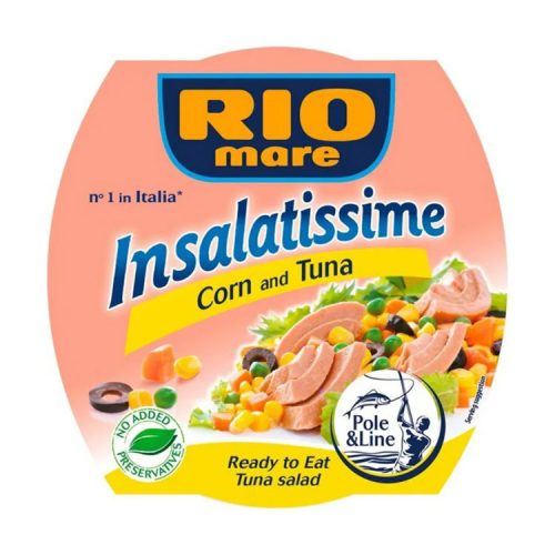 Rio mare insalatissime tonhalsaláta kukoricás - 160g