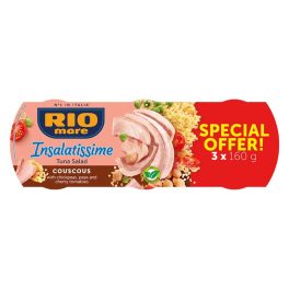 Rio Mare insalatissime tonhalsaláta kuszkusz 3x160g - 480g