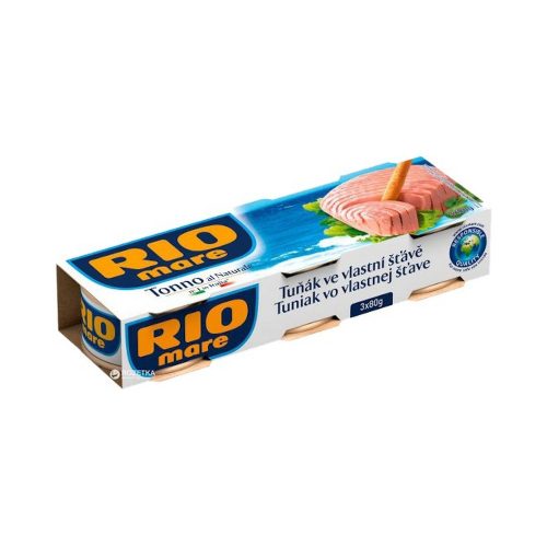 Rio mare tonhal sós lében 3x80g - 240g