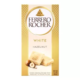 Ferrero rocher mogyorós fehér táblás csokoládé - 90 g
