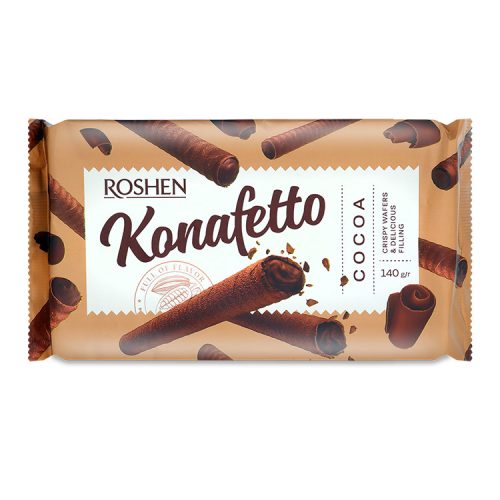 Roshen konafetto kakaókrémes - 140g
