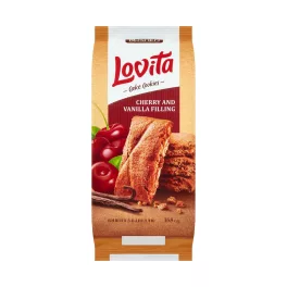   Roshen Lovita Cake Cookies meggyes-vaníliás teasütemény - 168g