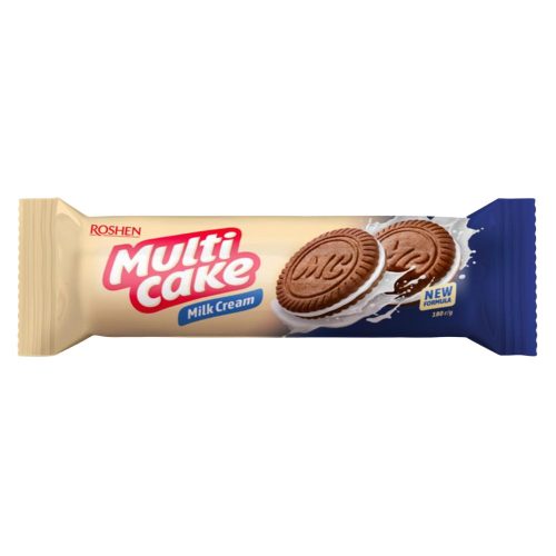 Roshen Multicake tejes krémmel töltött keksz - 180g