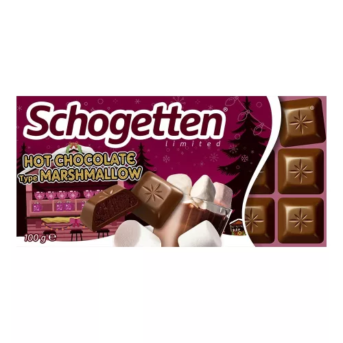 Schogetten Tejcsokoládé Marshmallow - 100g