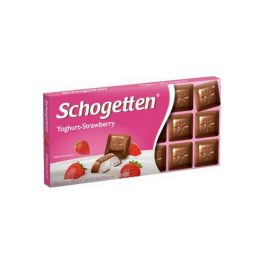 Schogetten tejcsokoládé  joghurt-eper krém - 100 g
