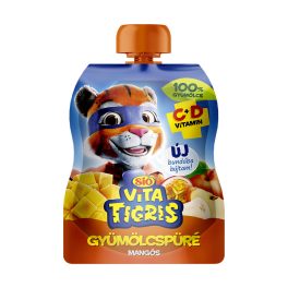 SIÓ Vitatigris mangó ízű gyümölcspüré 100% - 90g 