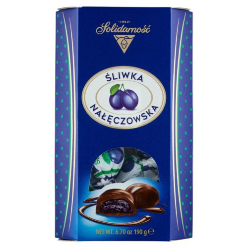 Sliwka csokoládéval bevont kakaókrémes kandírozott szilva - 190g