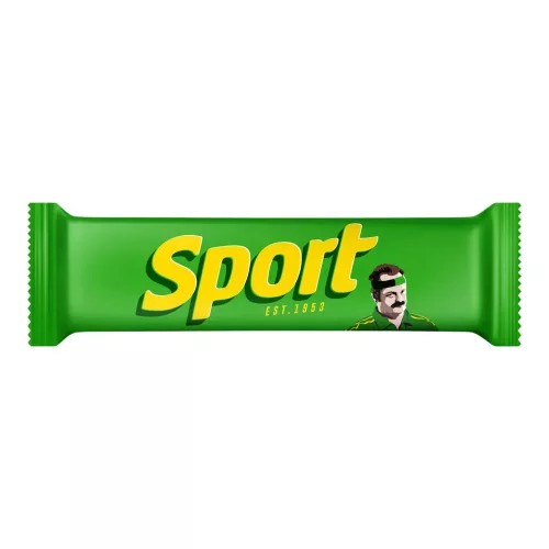 Sport étcsokoládéval mártott rumos ízű kakaós szelet - 31g