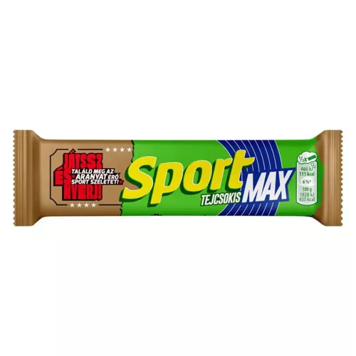 Sport XXL étcsokoládéval mártott rumos ízű kakaós szelet - 51g