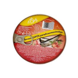 Sprotni csípős paradicsomszószban tépőzáras - 160g