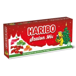   Haribo Szalon-Mix vegyes gyümölcsízű kandírozott zselés szaloncukor -300g
