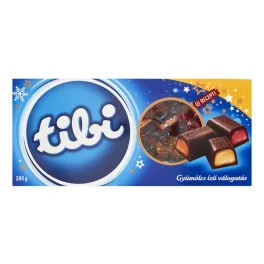 Tibi szaloncukor gyümölcsös válogatás - 280g