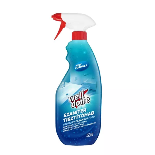 Well Done szaniter tisztító hab - 750 ml