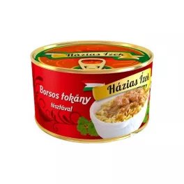 Házias Ízek borsos tokány tésztával - 400g