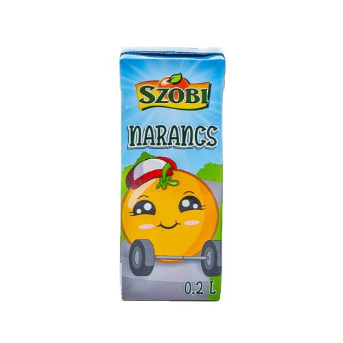 Szobi narancs ízű üdítőital 12% - 200ml