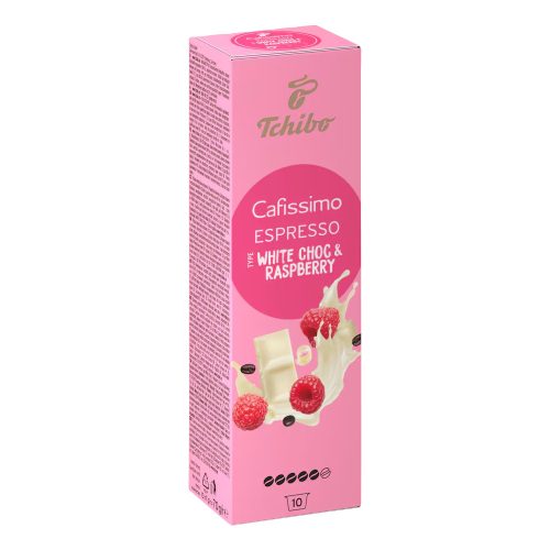 Tchibo Cafissimo Espresso málna és fehércsokoládé kávékapszula 10x7g- 70g