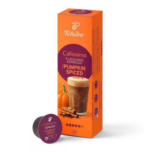 Tchibo Cafissimo Espresso fűszeres sütőtök kávékapszula 10x7g- 70g