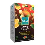 Dilmah Narancs&Gyömbér aromás fekete tea aromazáró dobozban 20x1,5g - 30g