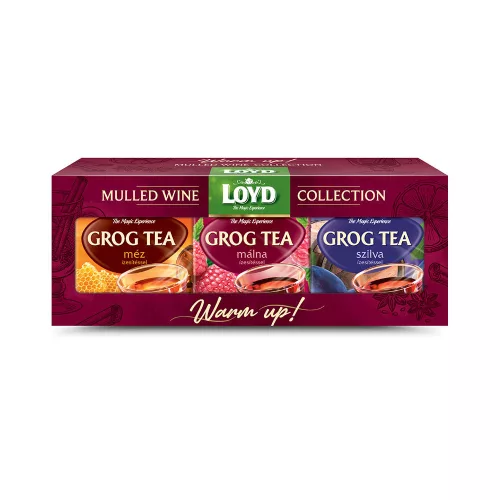 Loyd grog tea box 3db - 94g