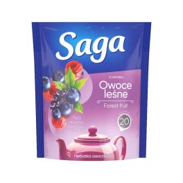 Saga gyümölcs tea erdei gyümölcs 20 filter - 34g