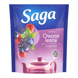 Saga gyümölcs tea erdei gyümölcs 20 filter - 34g