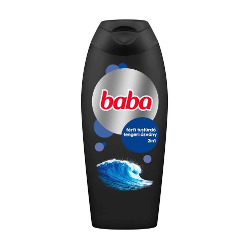 Baba férfi tusfürdő tengeri ásványokkal - 400ml