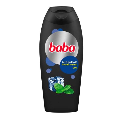 Baba tusfürdő férfi menta - 400ml