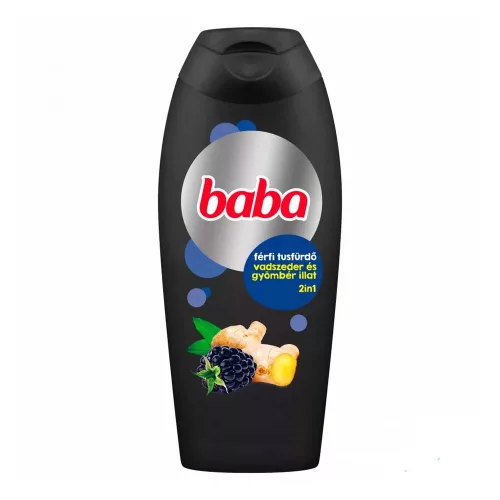 Baba férfi tusfürdő vadszeder és gyömbér - 400 ml